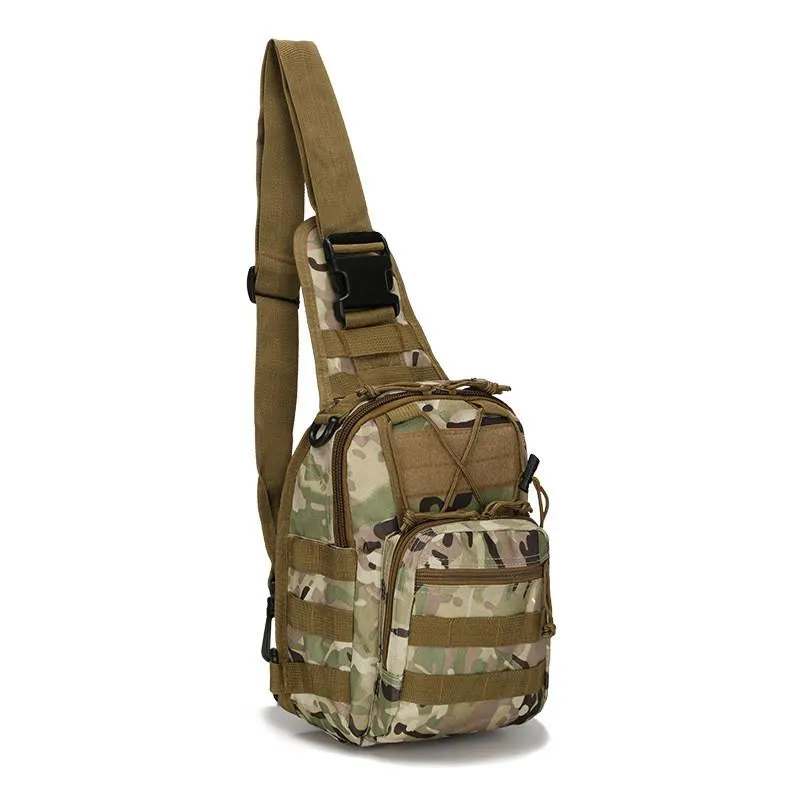 Outdoor Tactical Chest Pack Molle Shoulder Bag