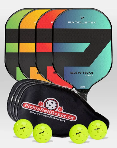 Paddletek Bantam TS5 4 Paddle Package - CLEARANCE / FINAL SALE