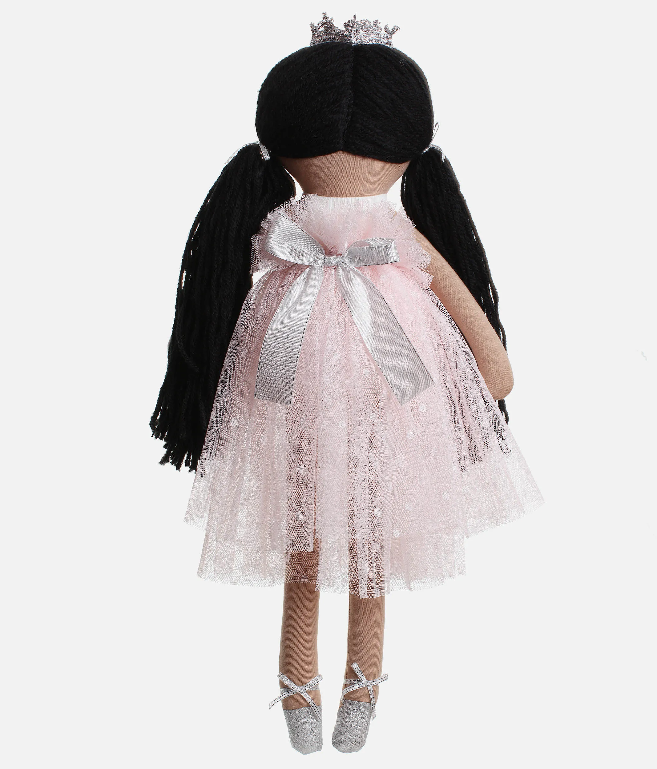 Penelope Princess Soft Doll, Pink Spot Tulle Dress