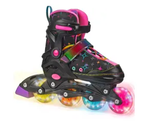 Roller Derby Stryde Inline Skates Black/Pink 11-1