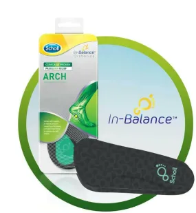 Scholl Orthotic Foot Arch Insoles - Large (UK Sz 9-11)