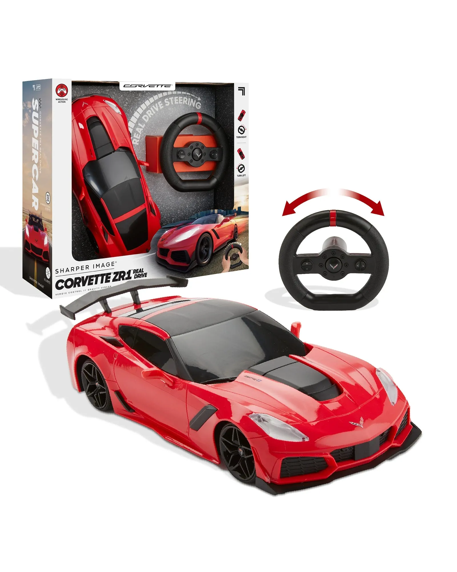 Sharper Image Toy Remote Control Real Drive 1 16 GM Corvette