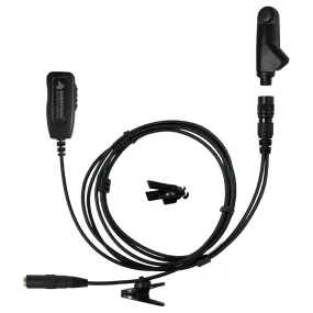 Sheepdog QD 2-Wire PTT Kit, Harris XL200P, 3.5mm Port