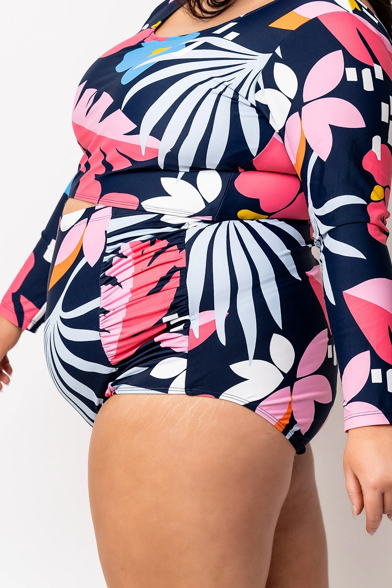 Sun Baked Bottom | Blue Wave Floral