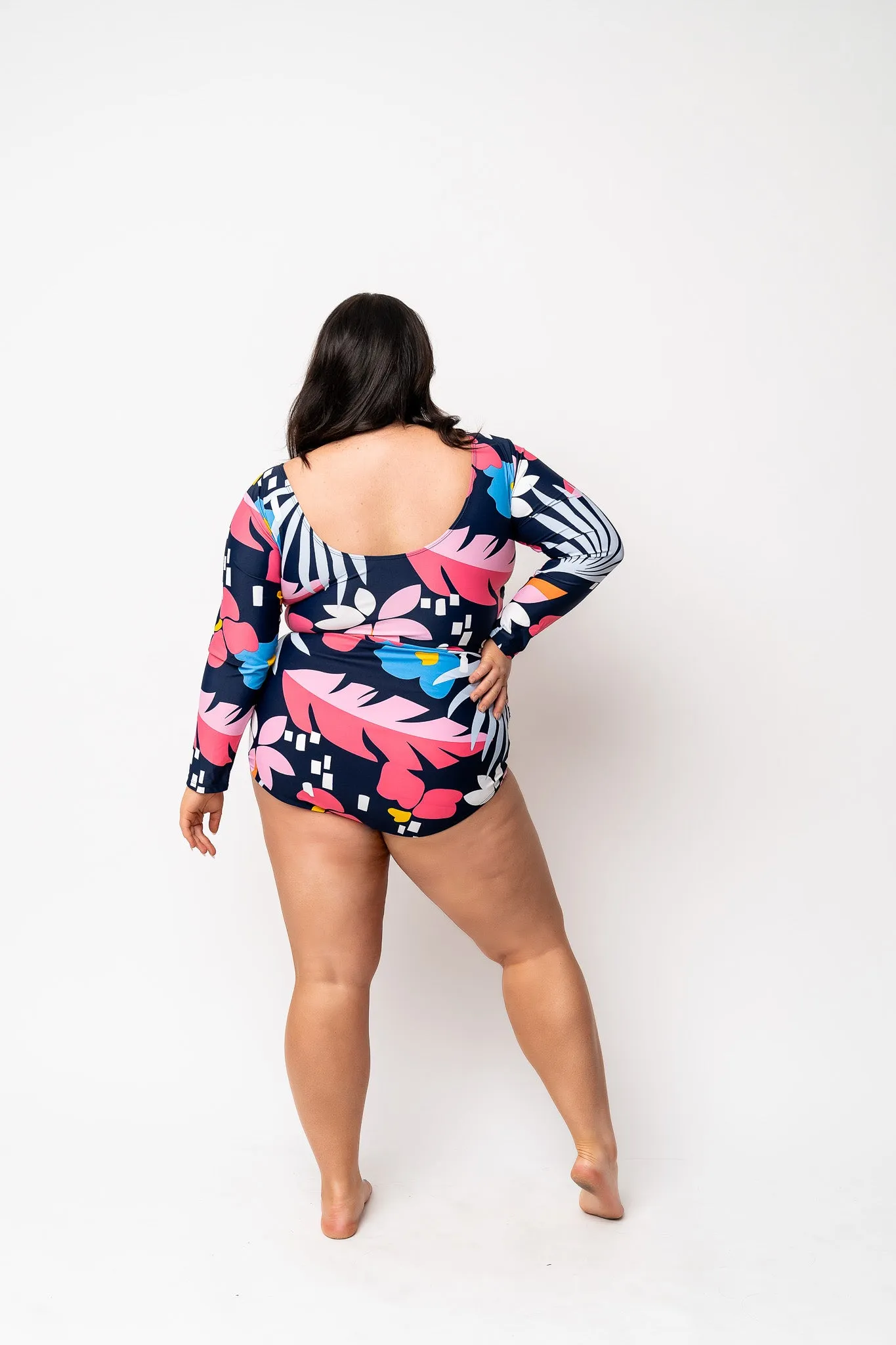 Sun Baked Bottom | Blue Wave Floral