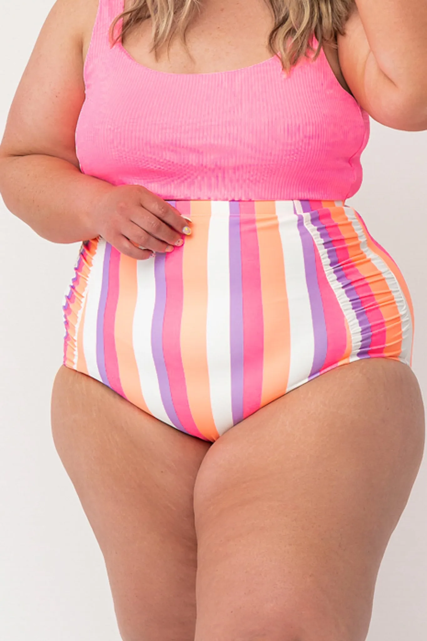 Sun Baked Bottom | Sherbet Stripe