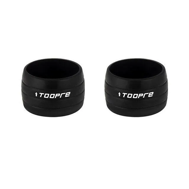 TOOPRE 1 Pair Bicycle Handlebar Tape Fixing Loops Road Bike Handle Grip Wrap Holding Silicone Rings Cycling Fixed Sleeve Collar