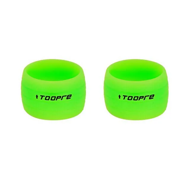 TOOPRE 1 Pair Bicycle Handlebar Tape Fixing Loops Road Bike Handle Grip Wrap Holding Silicone Rings Cycling Fixed Sleeve Collar