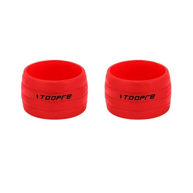 TOOPRE 1 Pair Bicycle Handlebar Tape Fixing Loops Road Bike Handle Grip Wrap Holding Silicone Rings Cycling Fixed Sleeve Collar