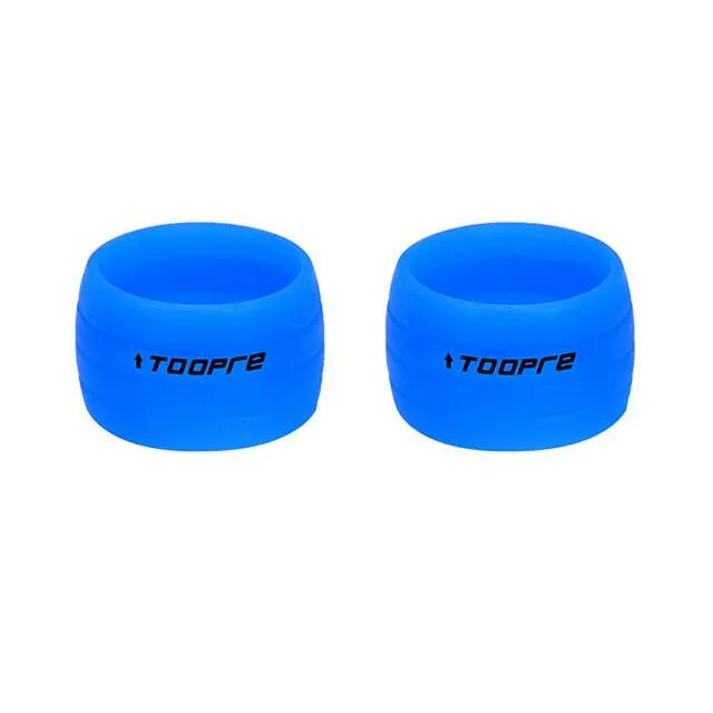 TOOPRE 1 Pair Bicycle Handlebar Tape Fixing Loops Road Bike Handle Grip Wrap Holding Silicone Rings Cycling Fixed Sleeve Collar