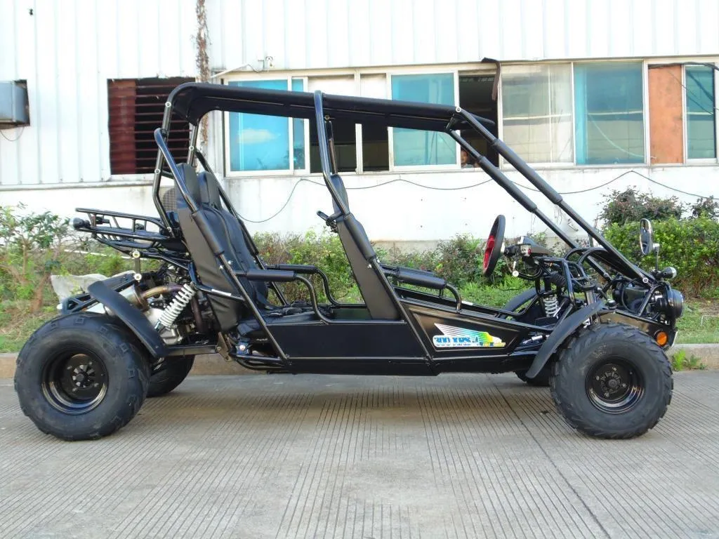 TrailMaster 300XRS-4E EFI Adults 4 Seats Go-Kart - 300cc 17.4HP Engine, 4-Seater, Liquid-Cooled, LED Lights, Hydraulic Brakes