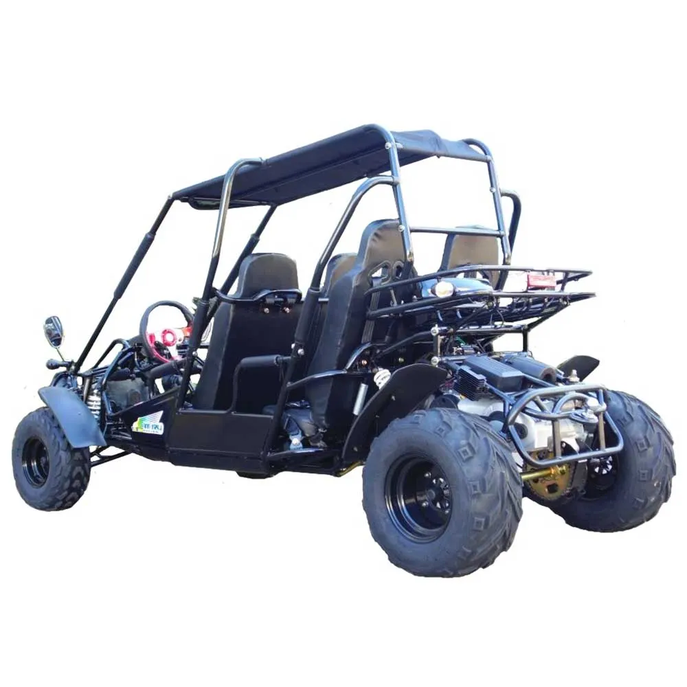 TrailMaster 300XRS-4E EFI Adults 4 Seats Go-Kart - 300cc 17.4HP Engine, 4-Seater, Liquid-Cooled, LED Lights, Hydraulic Brakes