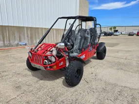 TrailMaster 300XRS-4E EFI Adults 4 Seats Go-Kart - 300cc 17.4HP Engine, 4-Seater, Liquid-Cooled, LED Lights, Hydraulic Brakes