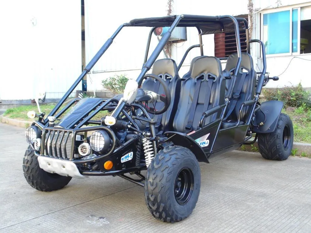 TrailMaster 300XRS-4E EFI Adults 4 Seats Go-Kart - 300cc 17.4HP Engine, 4-Seater, Liquid-Cooled, LED Lights, Hydraulic Brakes