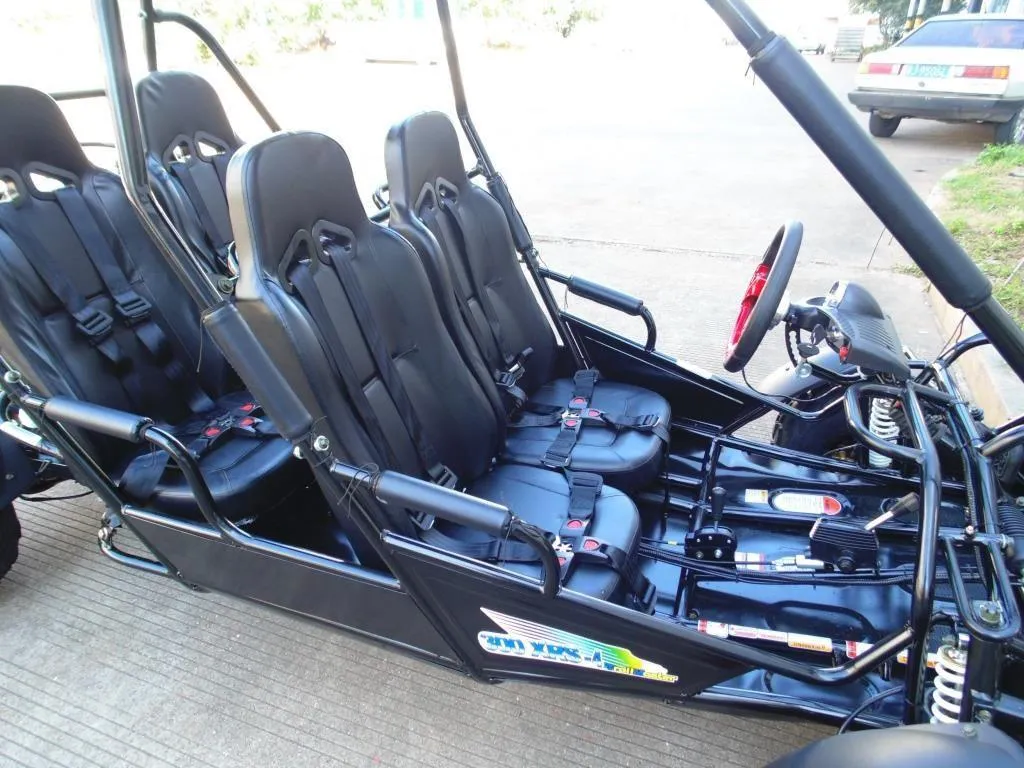 TrailMaster 300XRS-4E EFI Adults 4 Seats Go-Kart - 300cc 17.4HP Engine, 4-Seater, Liquid-Cooled, LED Lights, Hydraulic Brakes