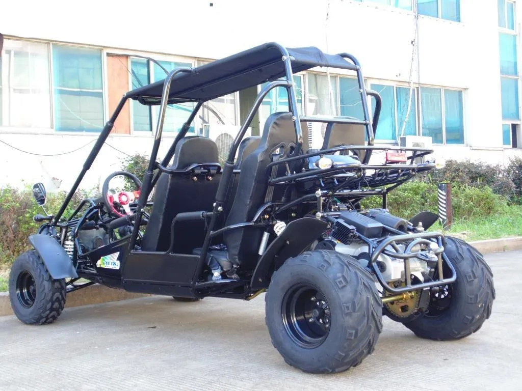 TrailMaster 300XRS-4E EFI Adults 4 Seats Go-Kart - 300cc 17.4HP Engine, 4-Seater, Liquid-Cooled, LED Lights, Hydraulic Brakes