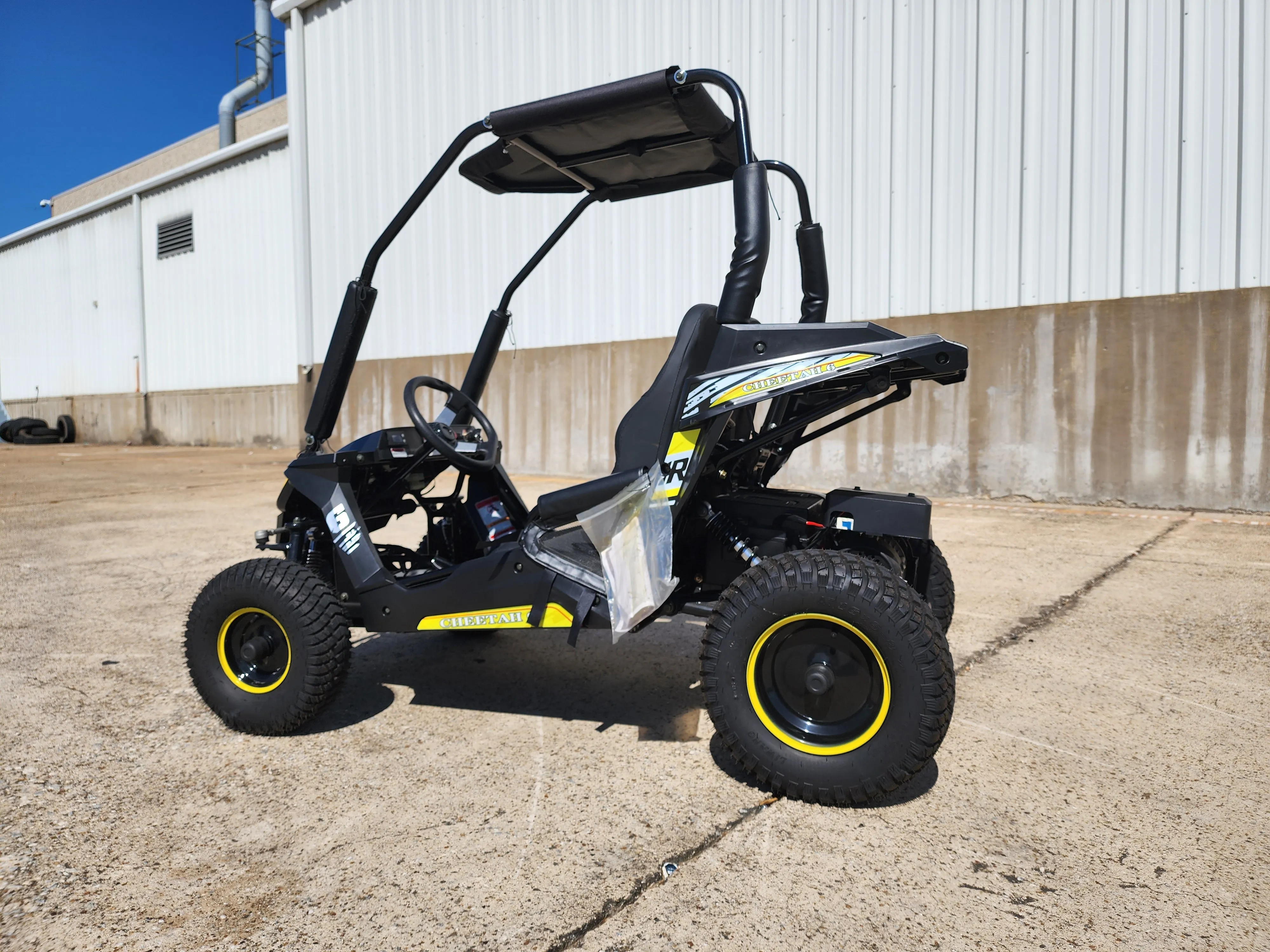 TrailMaster Cheetah i6 all electric, kids off road go kart. 3 speeds, with reverse, 48V 20Ah battery pack