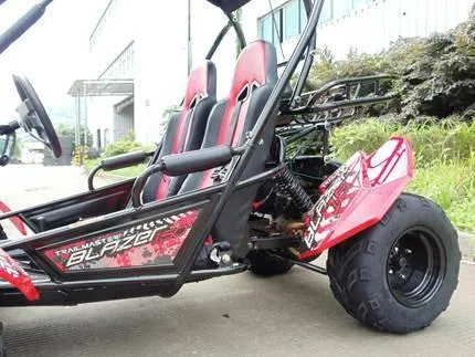 Trailmaster ULTRA BLAZER 200 Go Kart High Back seats, Live Rear Axle, Double A-Arms, Coil Over Shocks