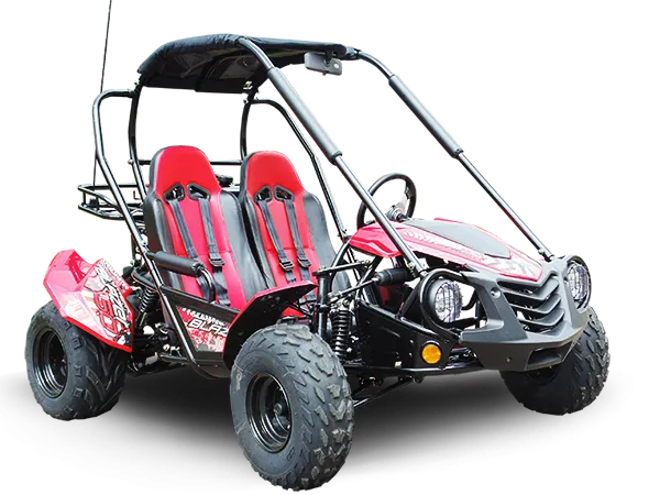 Trailmaster ULTRA BLAZER 200 Go Kart High Back seats, Live Rear Axle, Double A-Arms, Coil Over Shocks