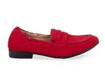 TRISH-Red Suede| Ros Hommerson