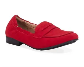 TRISH-Red Suede| Ros Hommerson