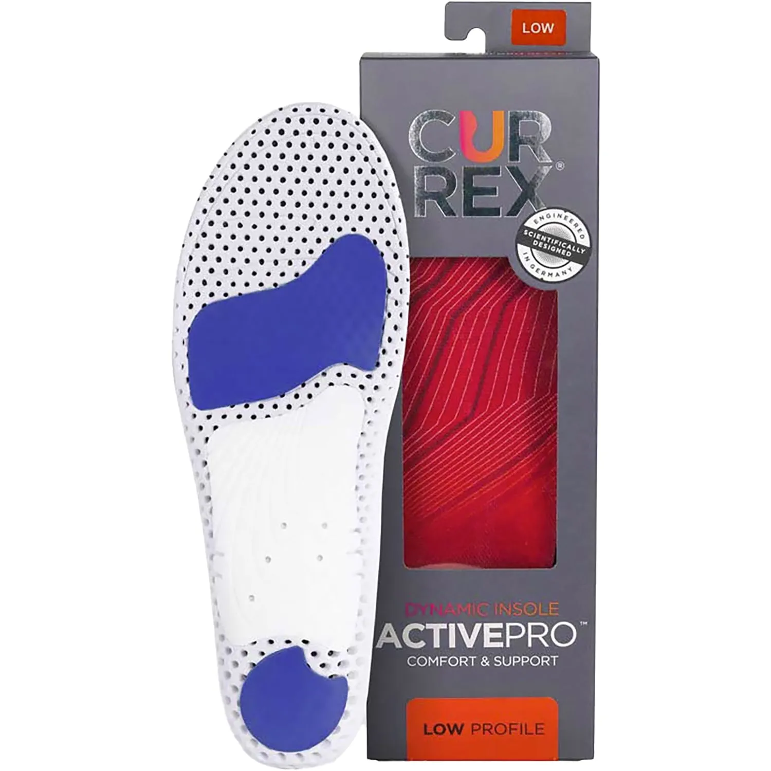 Unisex Currex Active Pro Low Arch Insoles