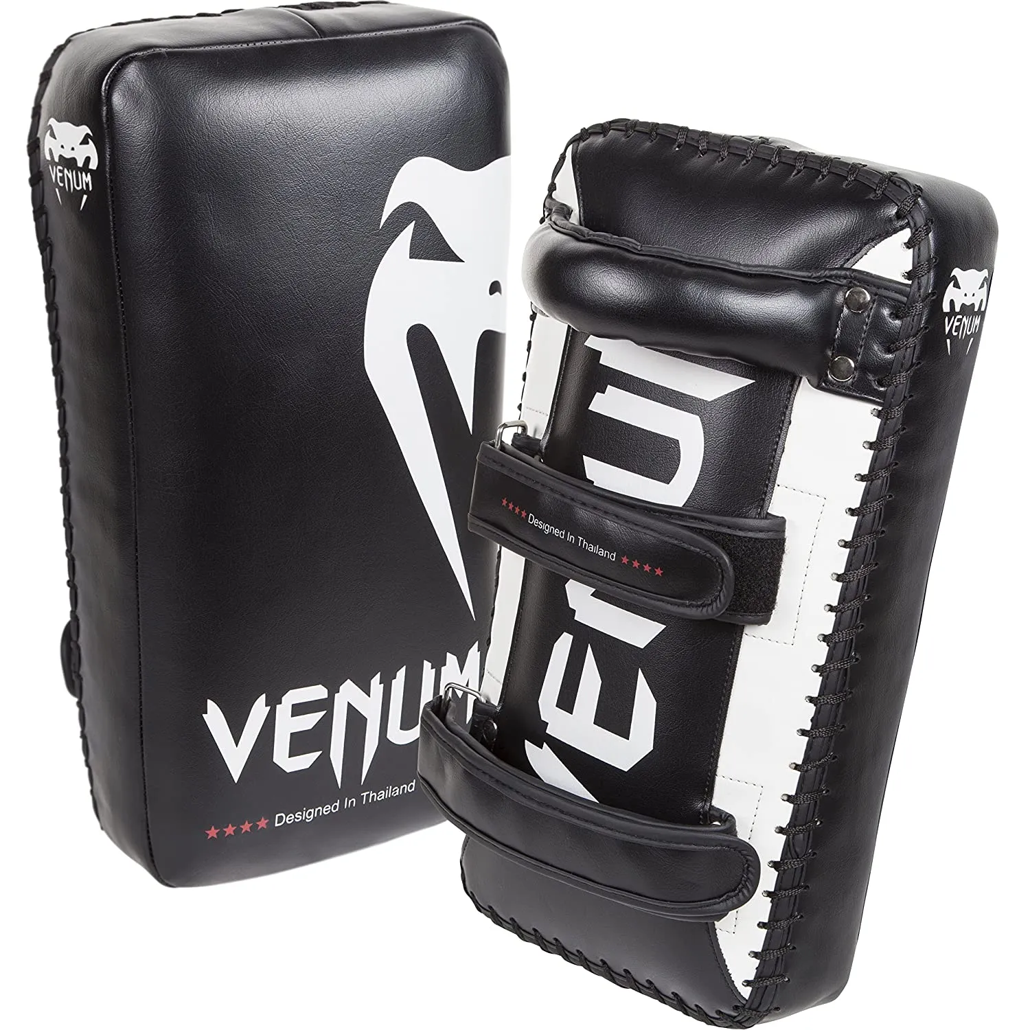 Venum Giant Kick Pads (Pair) - Black/Ice