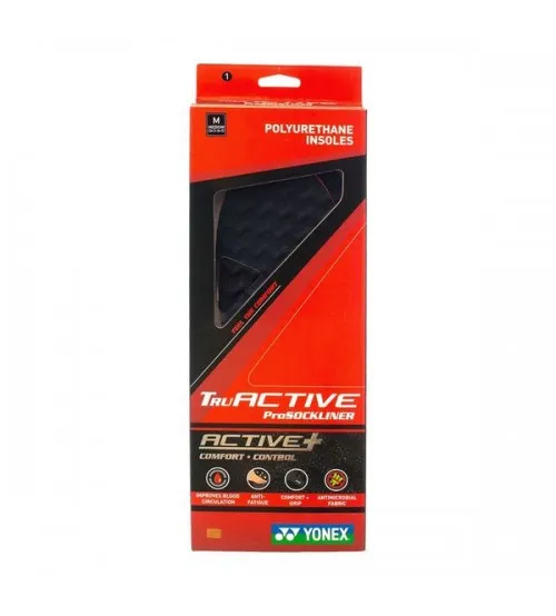 Yonex SRI-01M TruActive ProSockliner Insoles [Red/Black]